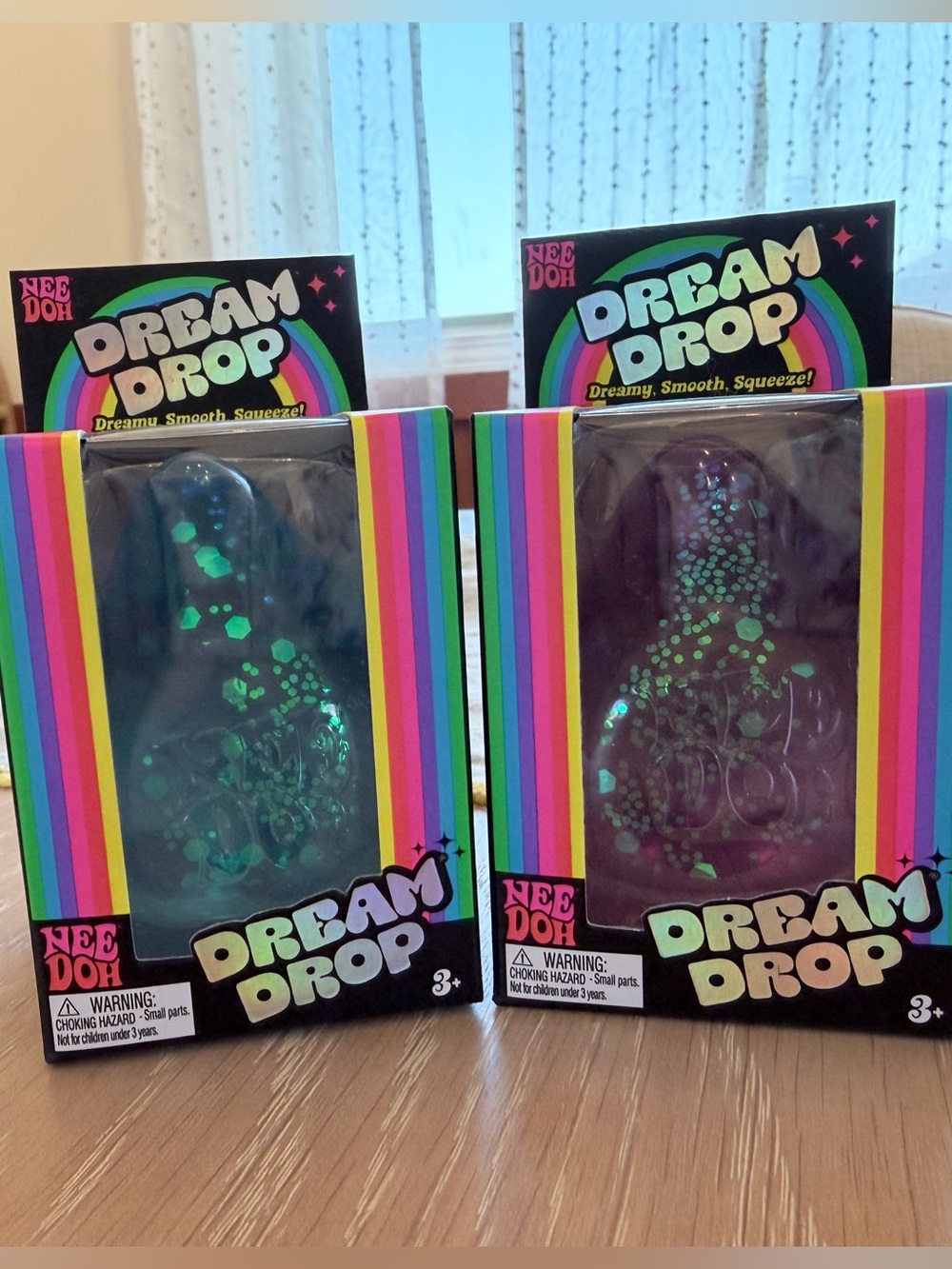 NeeDoh Dream Drop Bundle of Blue and Purple